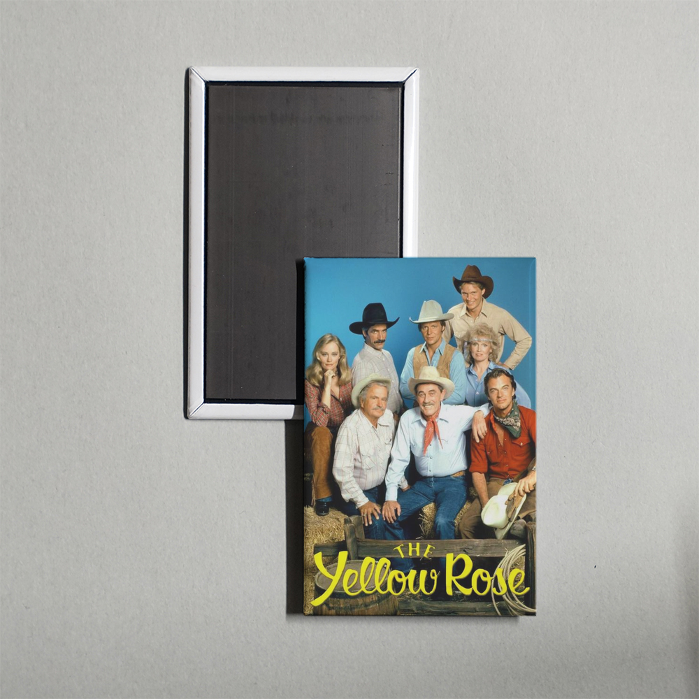 The Yellow Rose TV Show Fridge Magnet