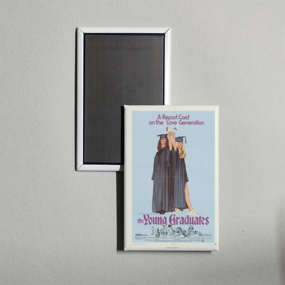 The Young Graduates Mini Movie Fridge Magnet