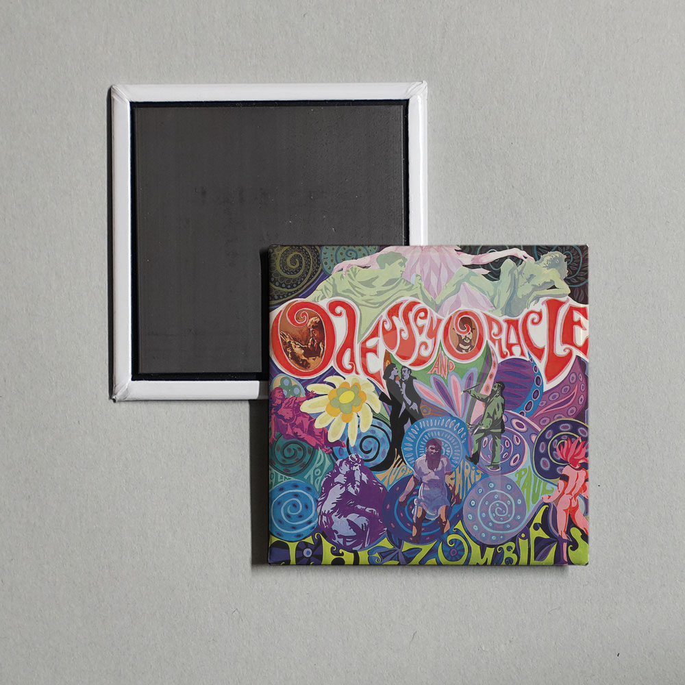 The Zombies - Odessey and Oracle Album Cover Fridge Magnet