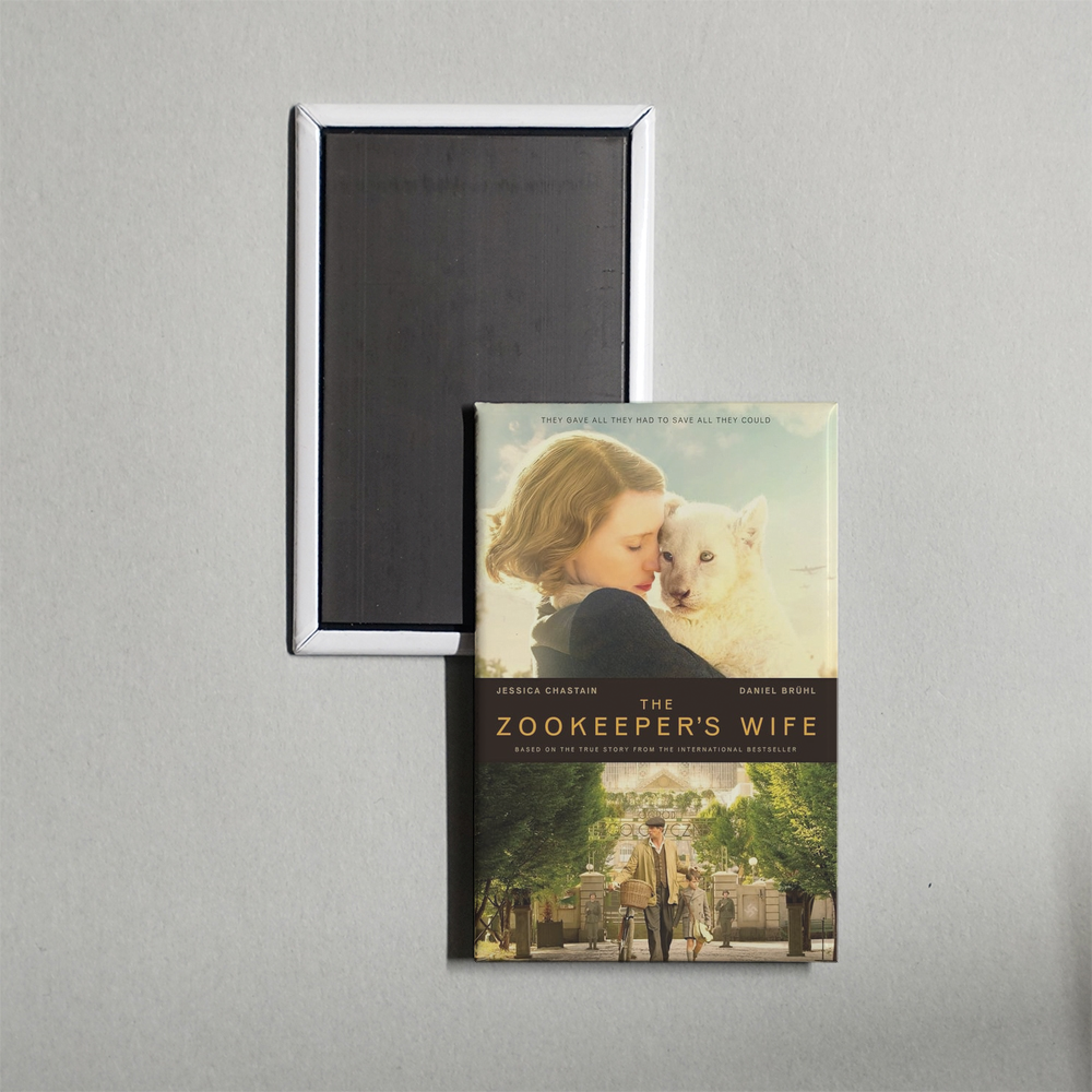 The Zookeeper's Wife Mini Movie Fridge Magnet