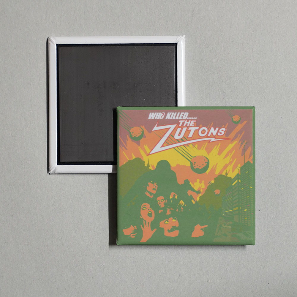 The Zutons - Who Killed The Zutons Album Cover Fridge Magnet