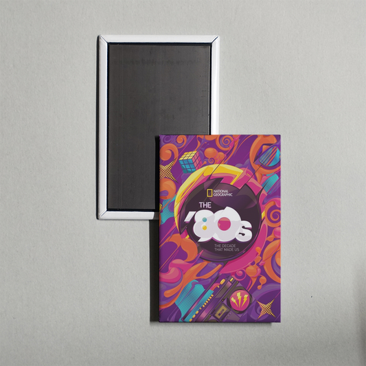 The '80s The Decade That Made Us TV Show Fridge Magnet