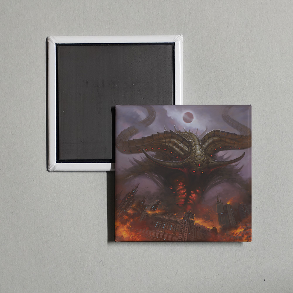 Thee Oh Sees - Smote Reverser Album Cover Fridge Magnet