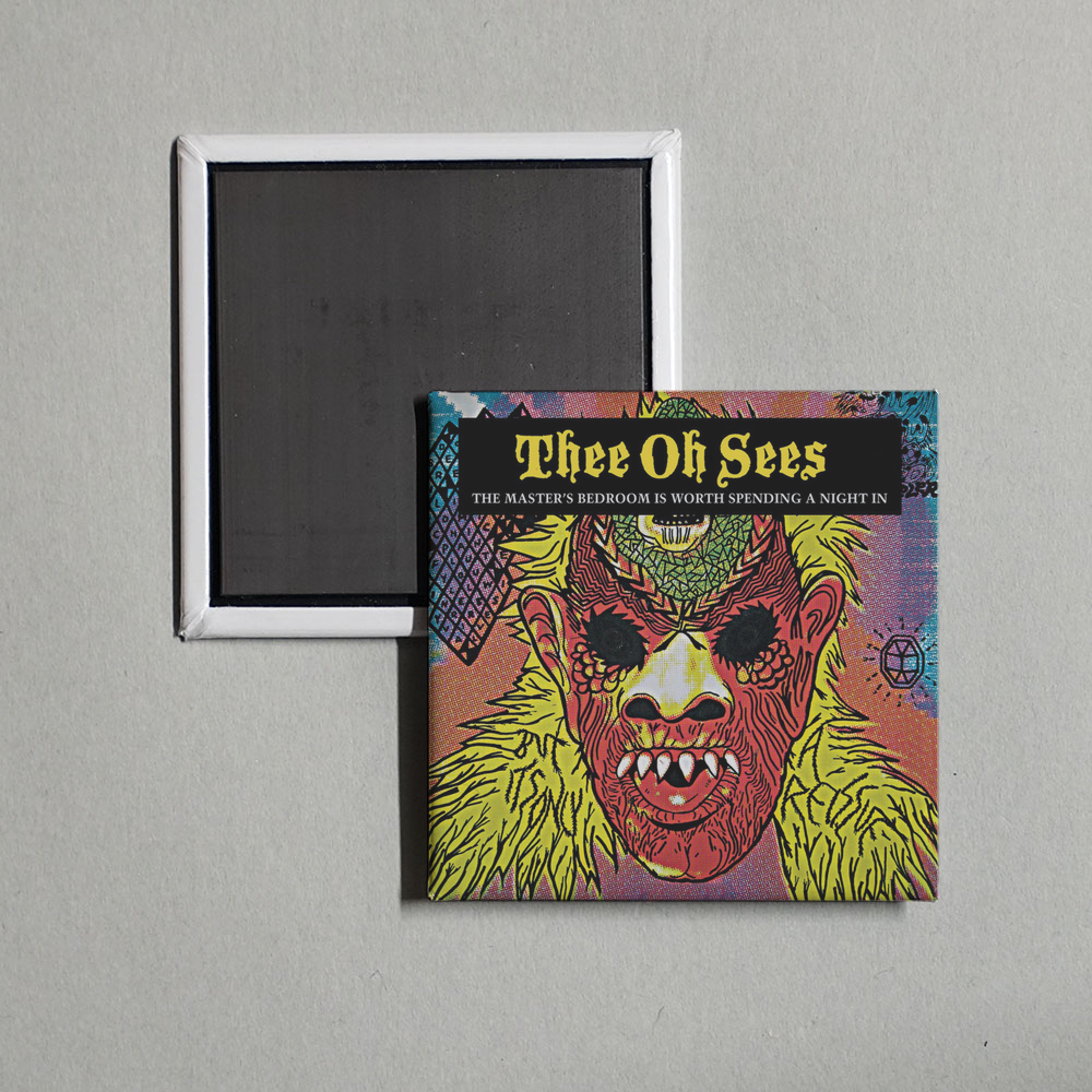 Thee Oh Sees - The Master's Bedroom is Worth Spending a Night In Album Cover Fridge Magnet
