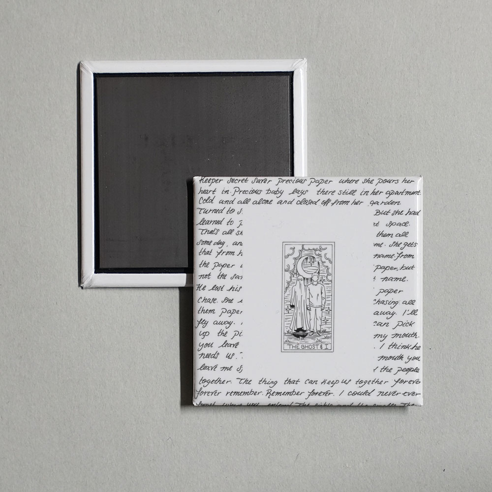 Theghost&i - Paper Trail Album Cover Fridge Magnet