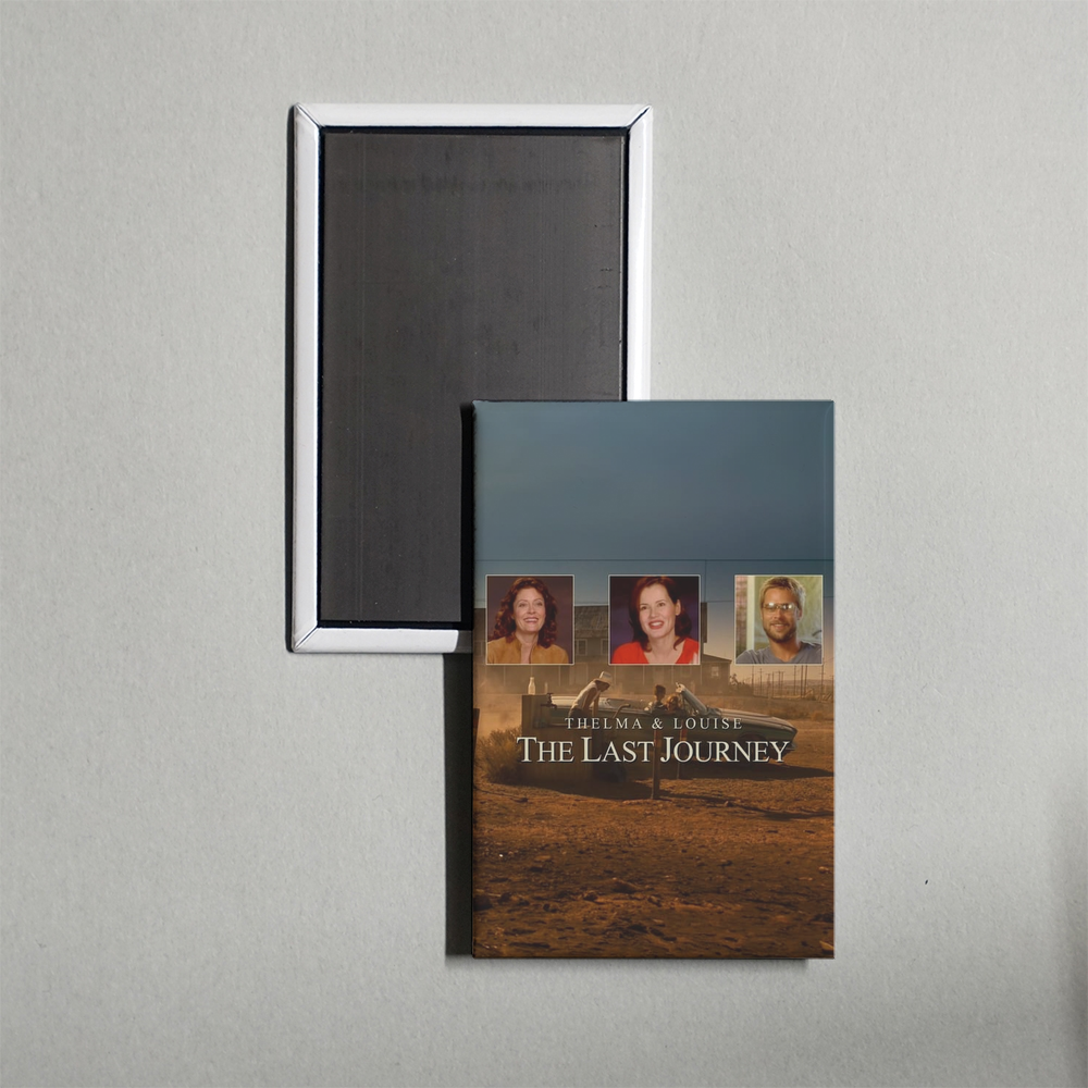 Thelma & Louise The Last Journey Mini Movie Fridge Magnet