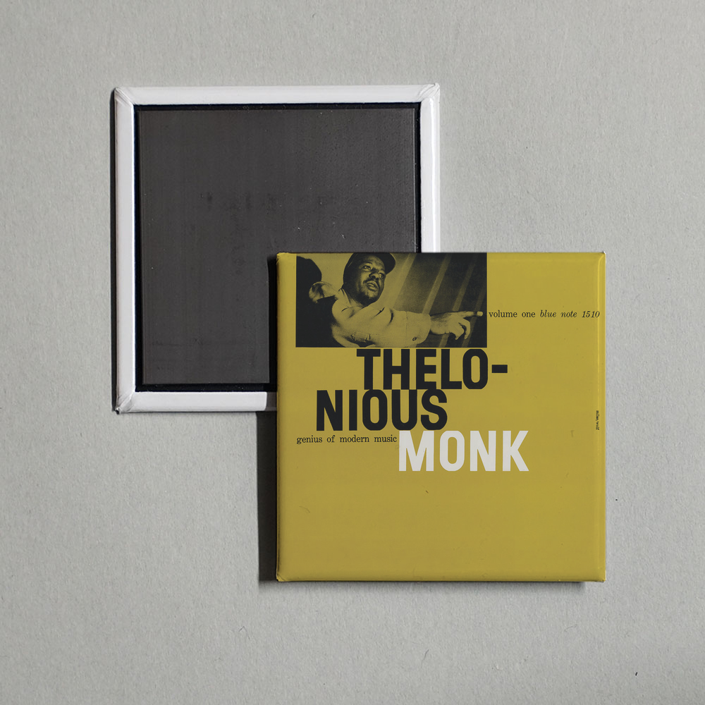 Thelonious Monk - Genius Of Modern Music Volume One Album Cover Fridge Magnet
