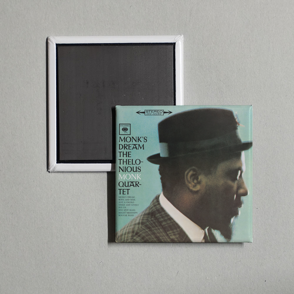 Thelonious Monk - Monk's Dream Album Cover Fridge Magnet