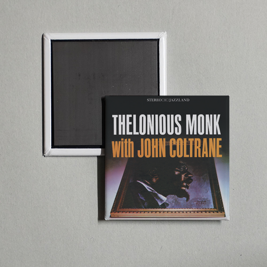 Thelonious Monk - Thelonious Monk with John Coltrane (OJC Remaster) Album Cover Fridge Magnet