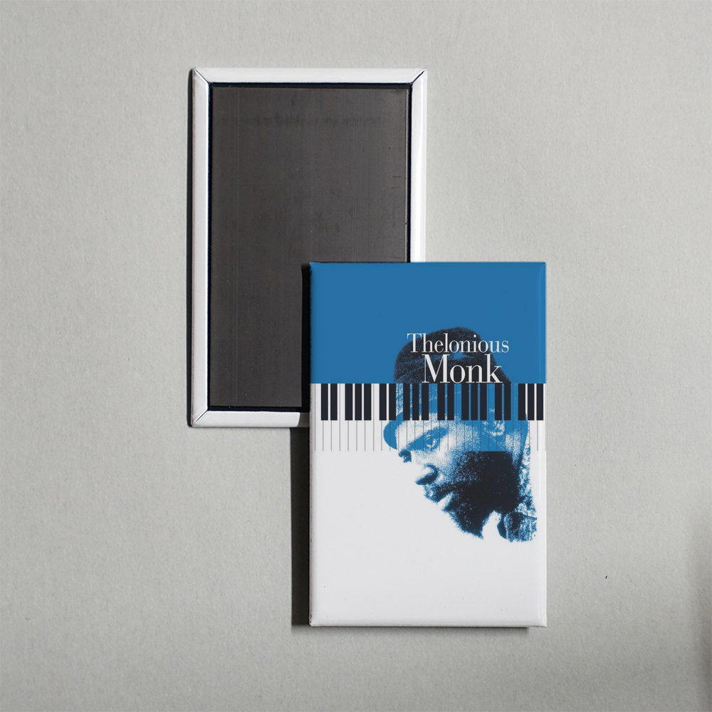 Thelonious Monk Straight, No Chaser Mini Movie Fridge Magnet