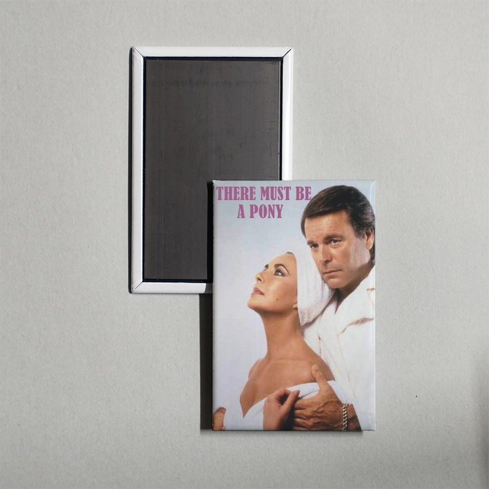 There Must Be a Pony Mini Movie Fridge Magnet