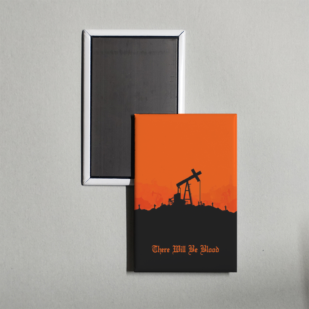 There Will Be Blood Mini Movie Fridge Magnet