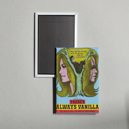 There's Always Vanilla Mini Movie Fridge Magnet