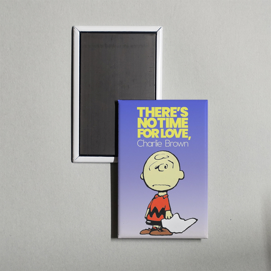 There's No Time for Love, Charlie Brown Mini Movie Fridge Magnet