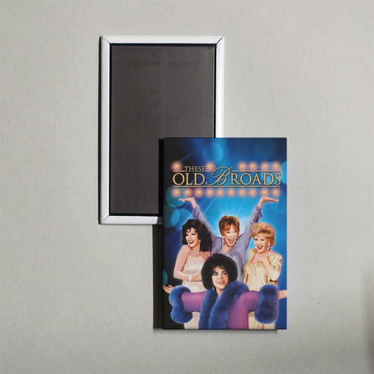 These Old Broads Mini Movie Fridge Magnet
