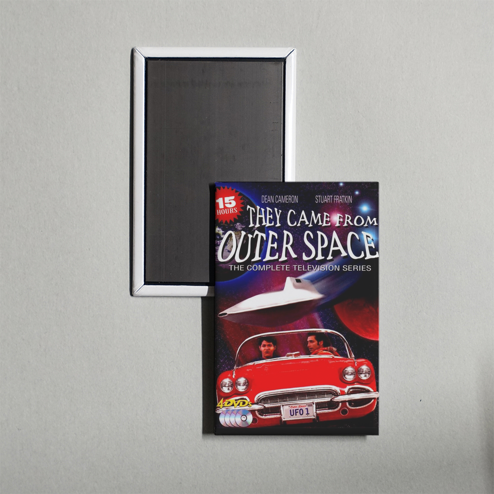 They Came from Outer Space TV Show Fridge Magnet