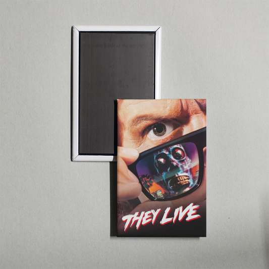 They Live Mini Movie Fridge Magnet