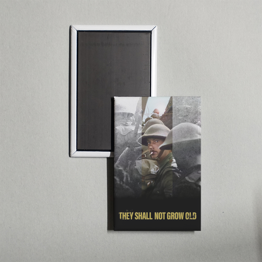 They Shall Not Grow Old Mini Movie Fridge Magnet