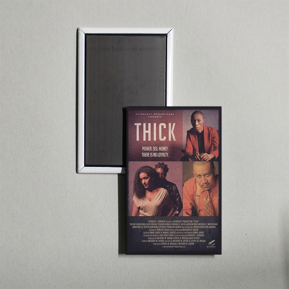 Thick Mini Movie Fridge Magnet