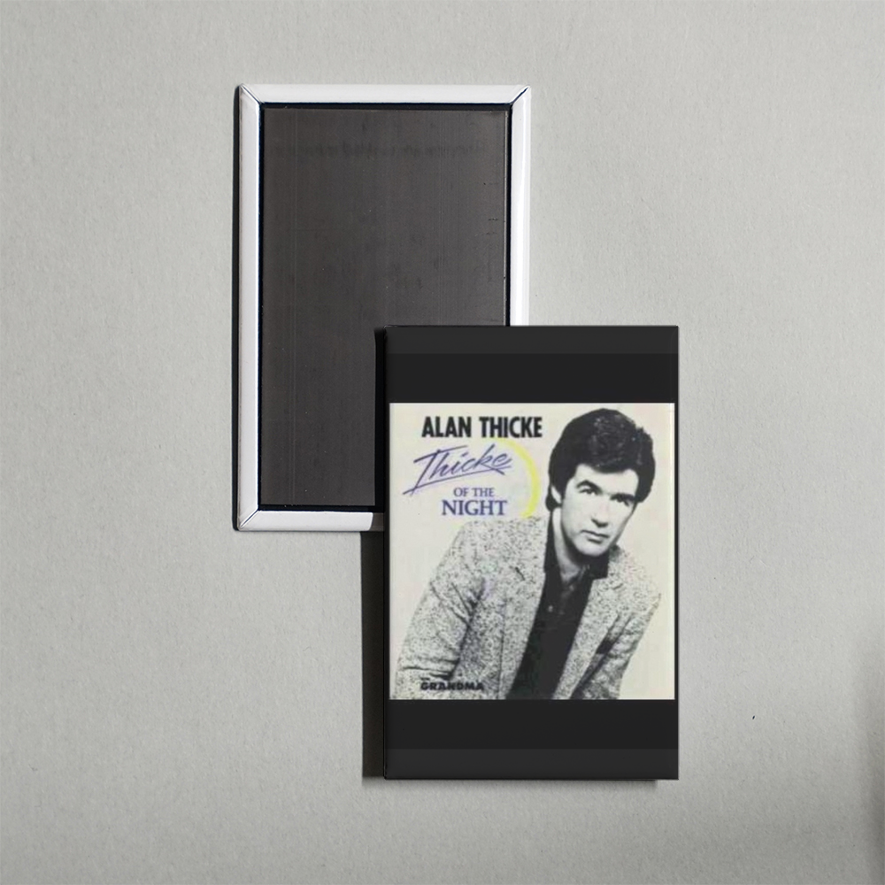 Thicke of the Night TV Show Fridge Magnet