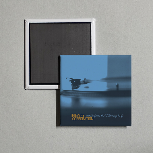 Thievery Corporation - Sounds From The Thievery Hi Fi (Remastered 2022) Album Cover Fridge Magnet