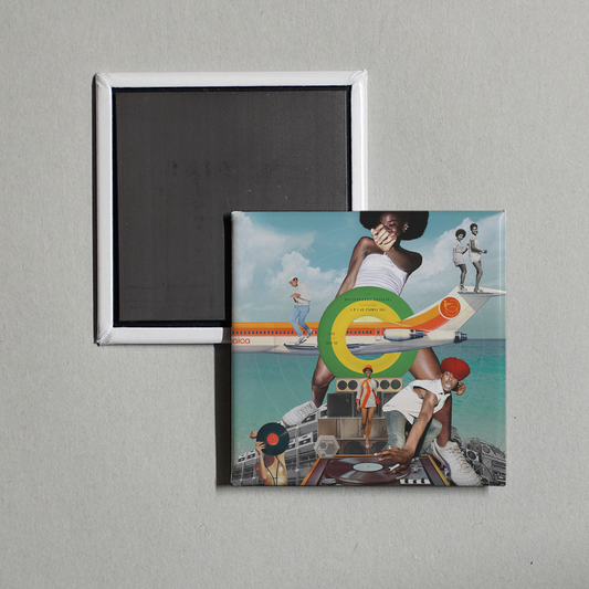 Thievery Corporation - Temple Of I & I Album Cover Fridge Magnet