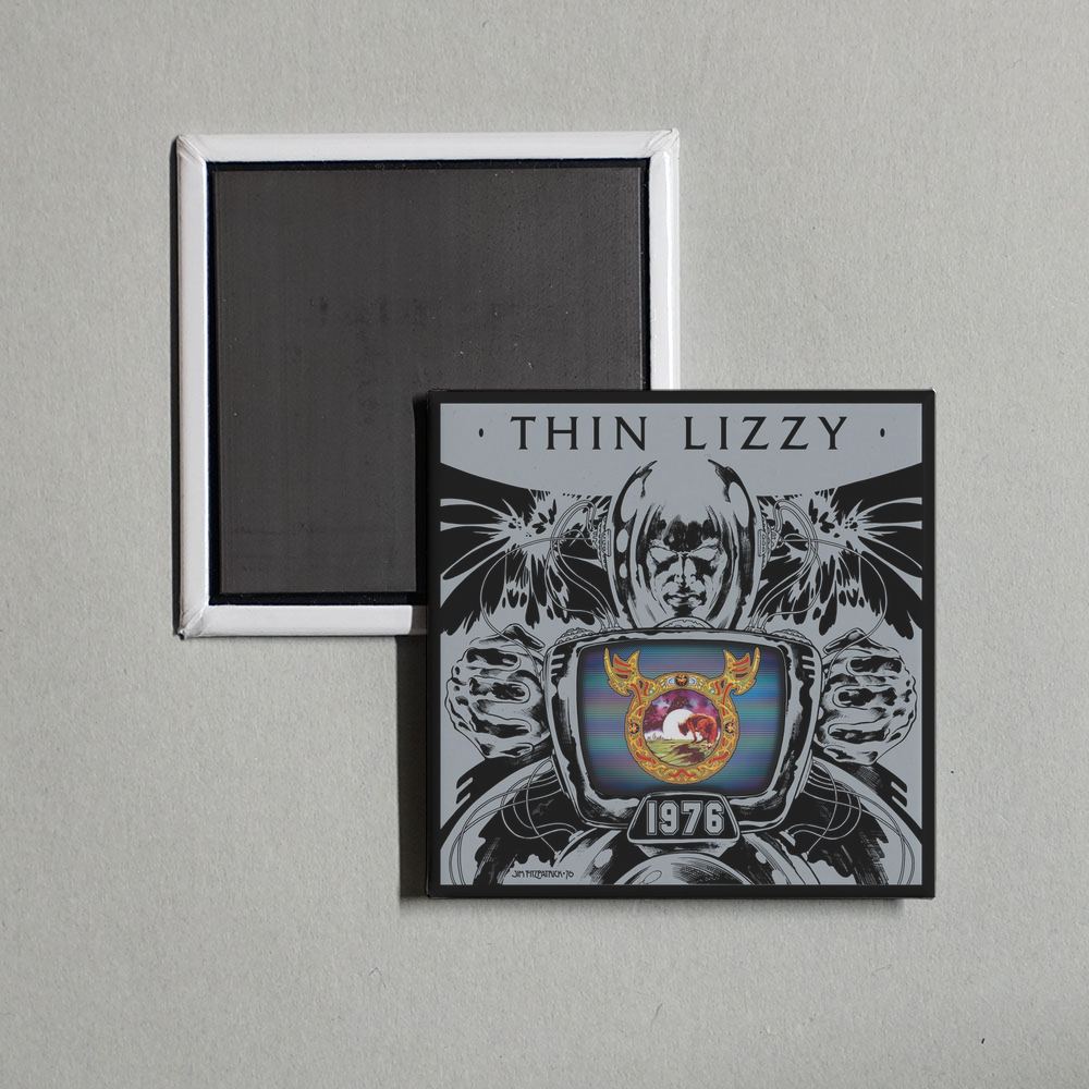 Thin Lizzy - 1976 Album Cover Fridge Magnet