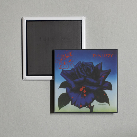 Thin Lizzy - Black Rose A Rock Legend Album Cover Fridge Magnet