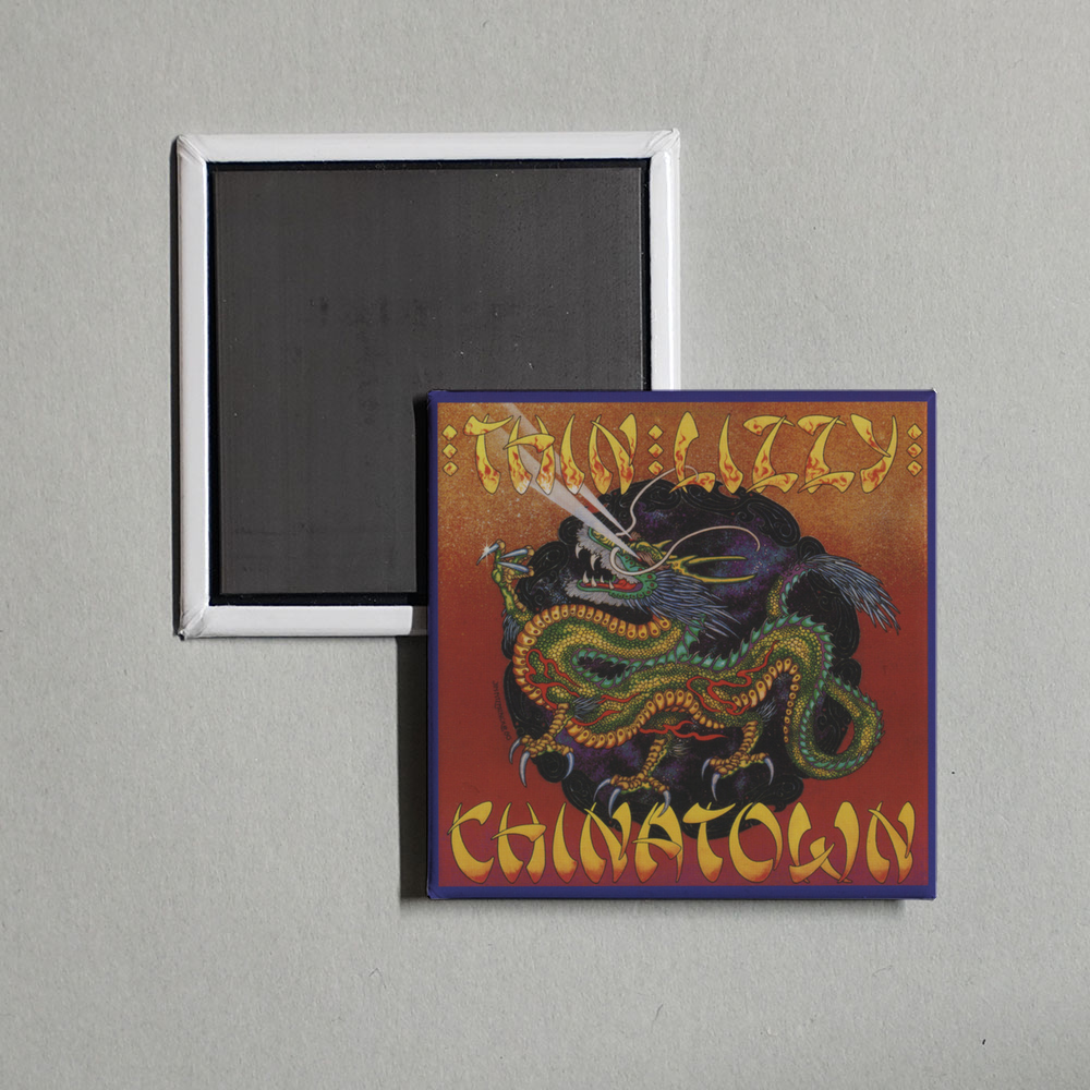 Thin Lizzy - Chinatown Album Cover Fridge Magnet