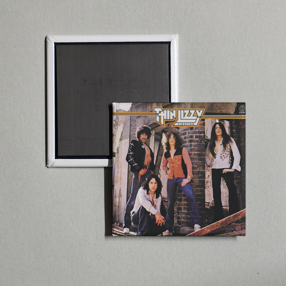 Thin Lizzy - Fighting Album Cover Fridge Magnet