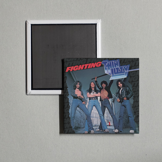 Thin Lizzy - Fighting (Deluxe Edition) Album Cover Fridge Magnet