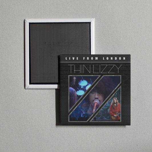 Thin Lizzy - Live From London Album Cover Fridge Magnet