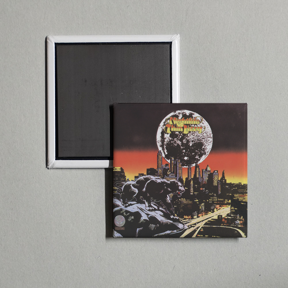 Thin Lizzy - Nightlife Album Cover Fridge Magnet