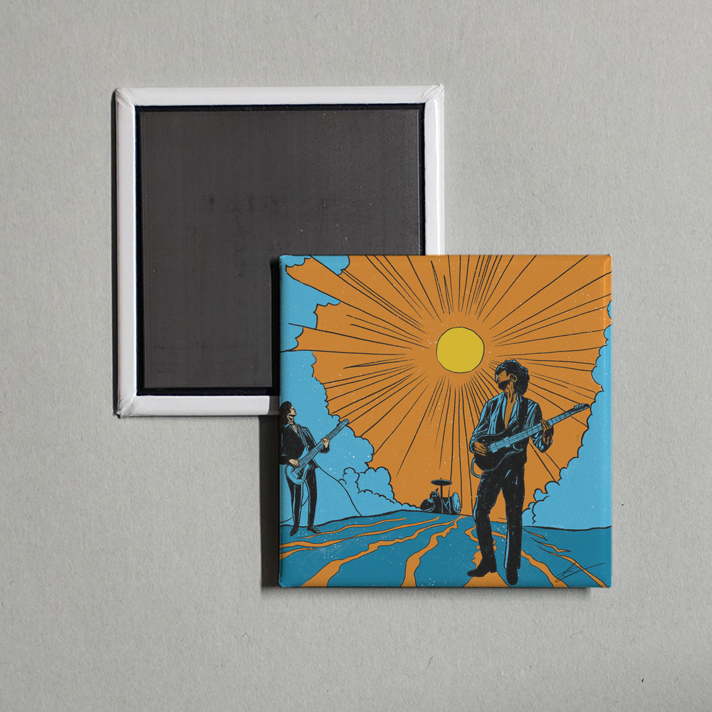 Thin Lizzy - Shades Of A Blue Orphanage (Acoustic Version) Album Cover Fridge Magnet