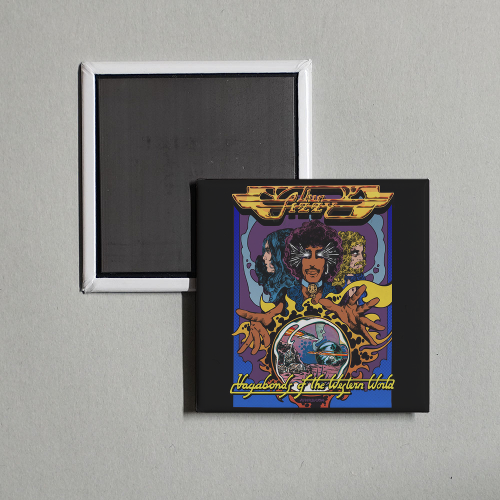 Thin Lizzy - Vagabonds Of The Western World (Deluxe Edition) Album Cover Fridge Magnet