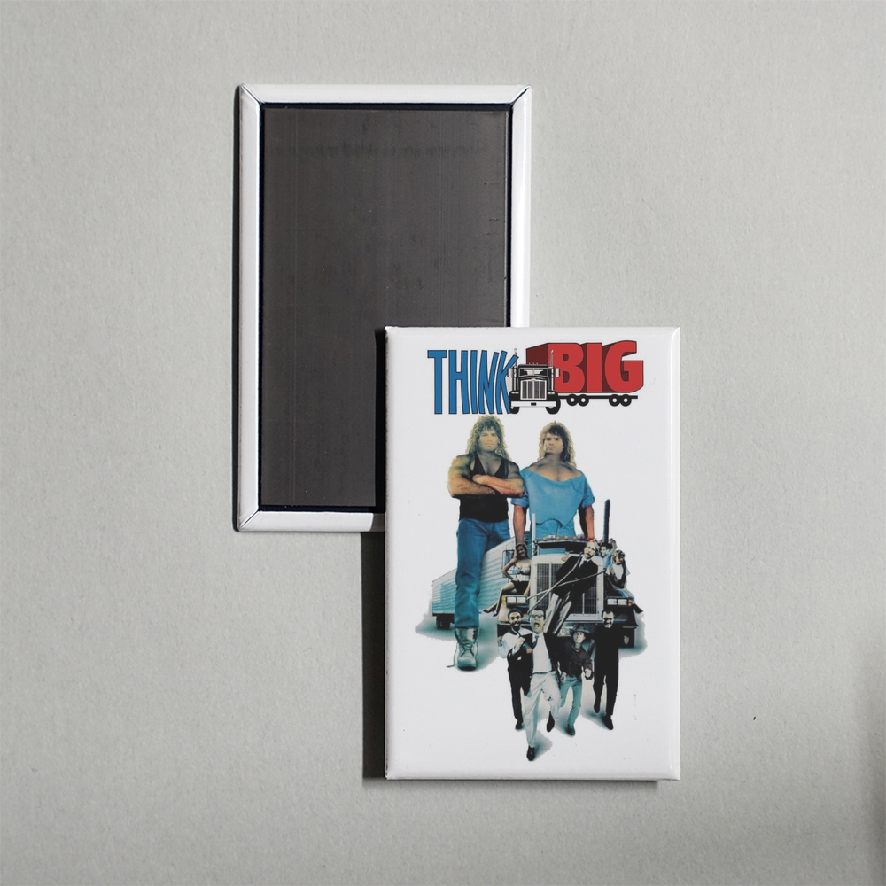 Think Big Mini Movie Fridge Magnet