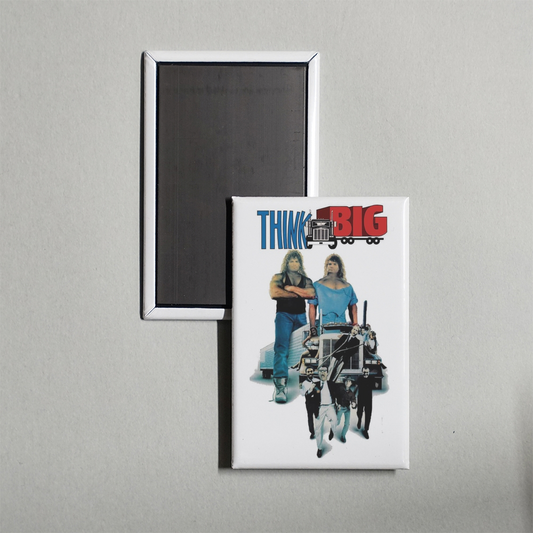 Think Big Mini Movie Fridge Magnet