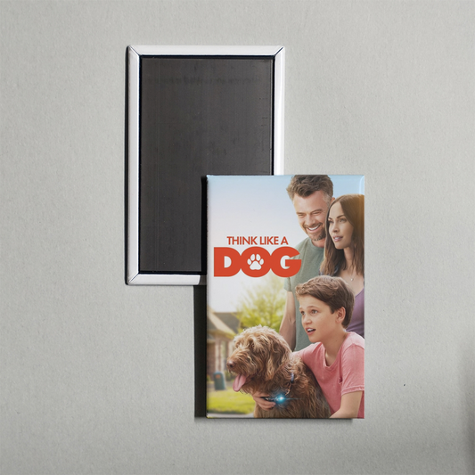 Think Like a Dog Mini Movie Fridge Magnet