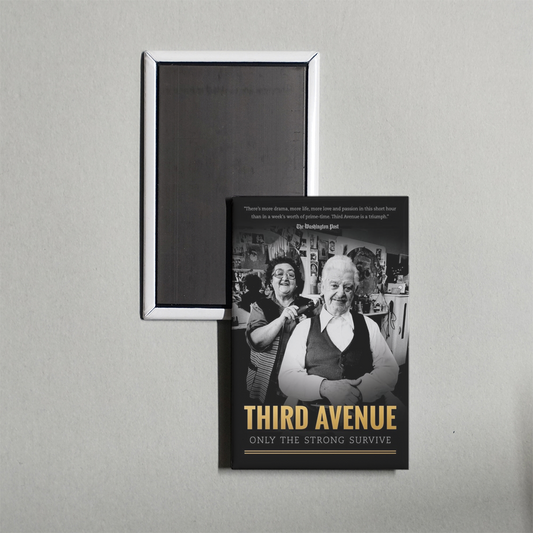 Third Avenue Only the Strong Survive Mini Movie Fridge Magnet
