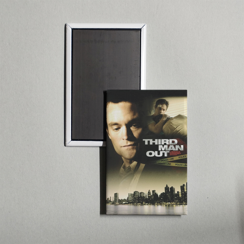 Third Man Out A Donald Strachey Mystery Mini Movie Fridge Magnet