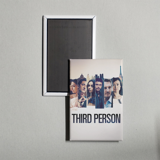 Third Person Mini Movie Fridge Magnet