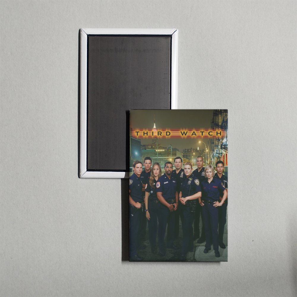 Third Watch TV Show Fridge Magnet