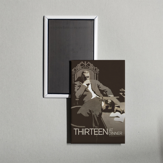 Thirteen at Dinner Mini Movie Fridge Magnet