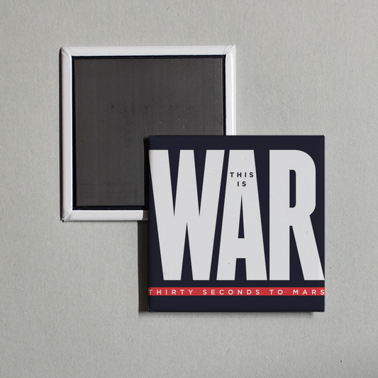 Thirty Seconds To Mars - This Is War (Deluxe) Album Cover Fridge Magnet