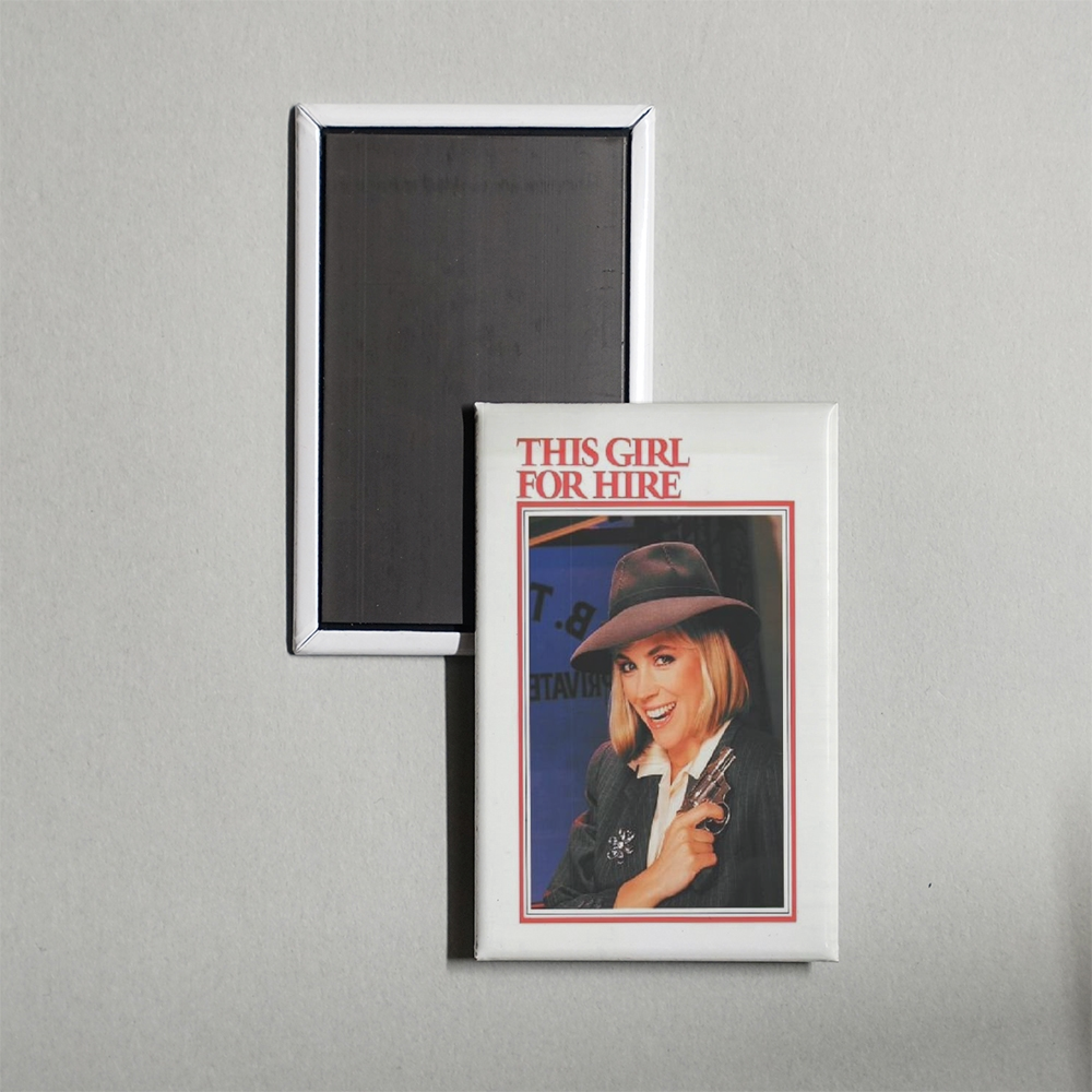 This Girl For Hire Mini Movie Fridge Magnet