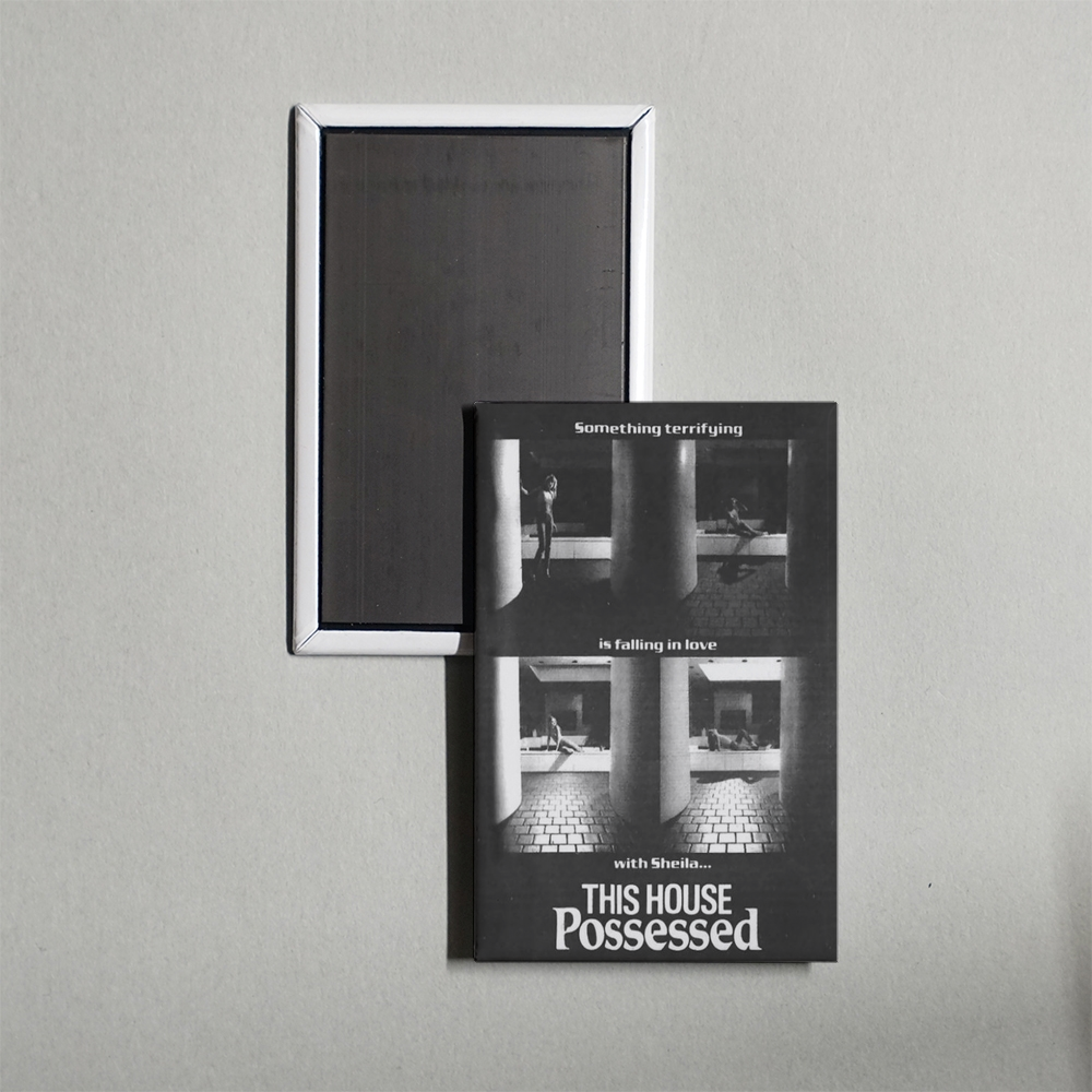 This House Possessed Mini Movie Fridge Magnet