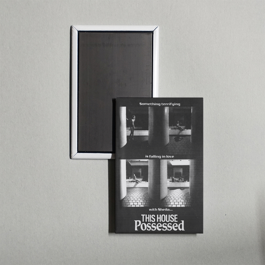 This House Possessed Mini Movie Fridge Magnet
