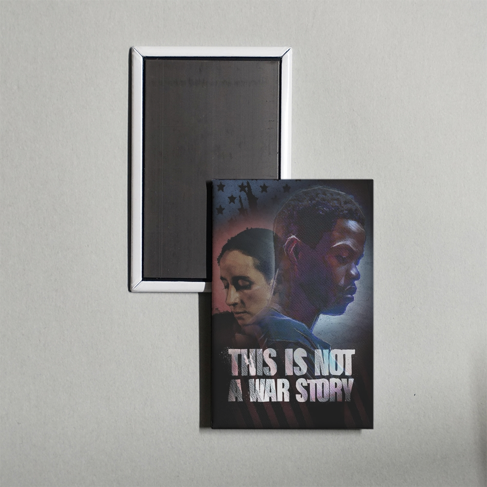 This Is Not a War Story Mini Movie Fridge Magnet