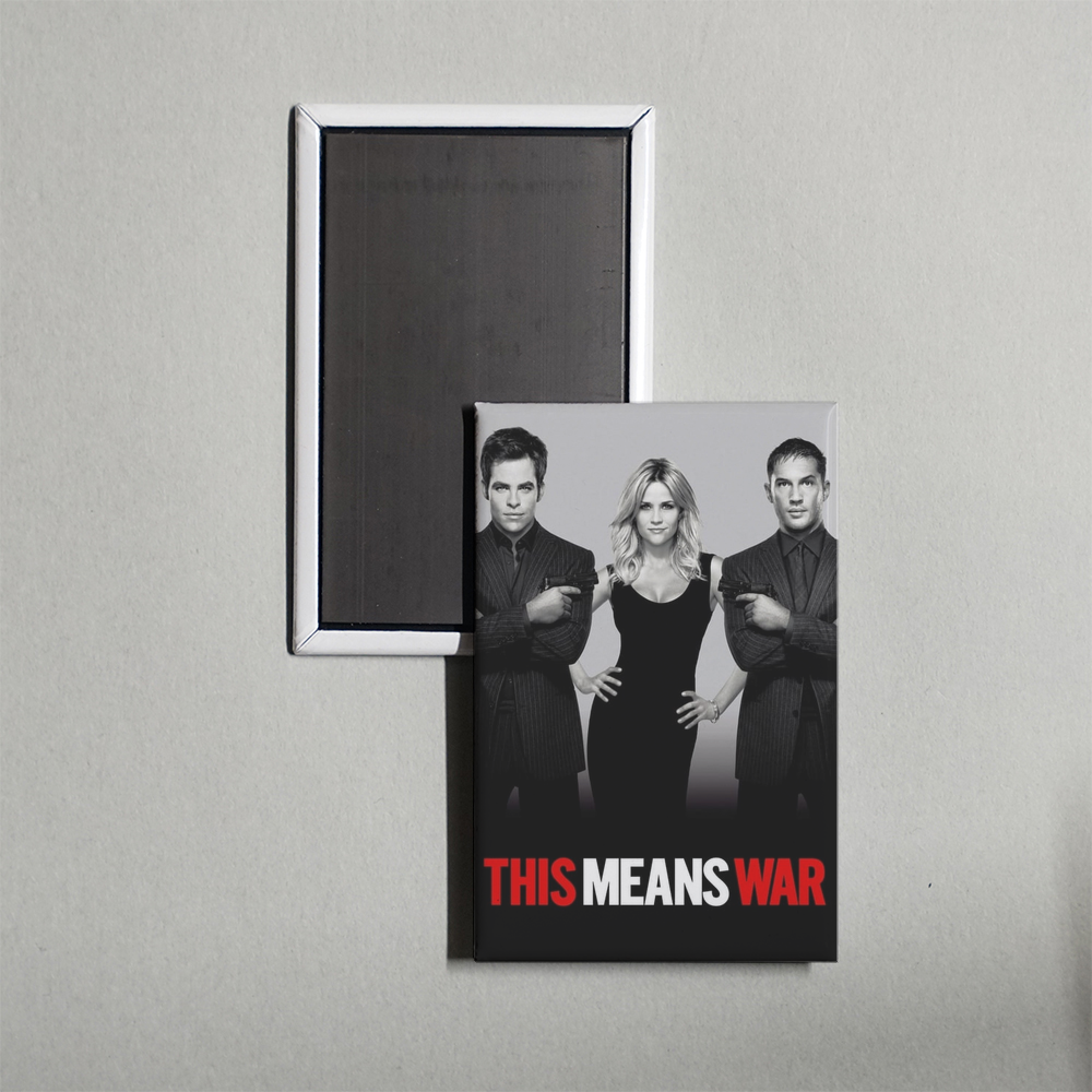 This Means War Mini Movie Fridge Magnet