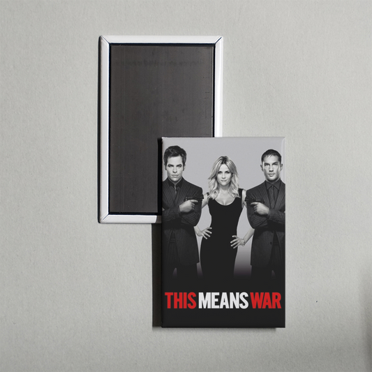 This Means War Mini Movie Fridge Magnet